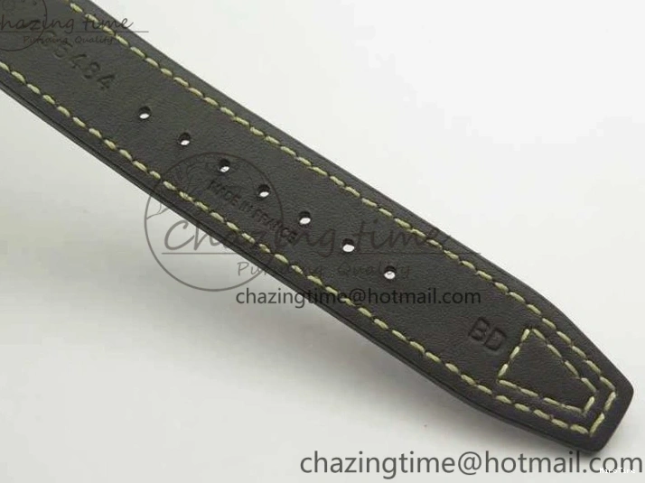 MIROTIME 0228 Big Pilot IW501004 Titanium ZF 1:1 Best Edition Black Dial On Brown Leather Strap A ZeroBulk 7212